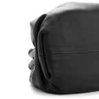 Smooth Butter Calf The Pouch Oversized Clutch Black