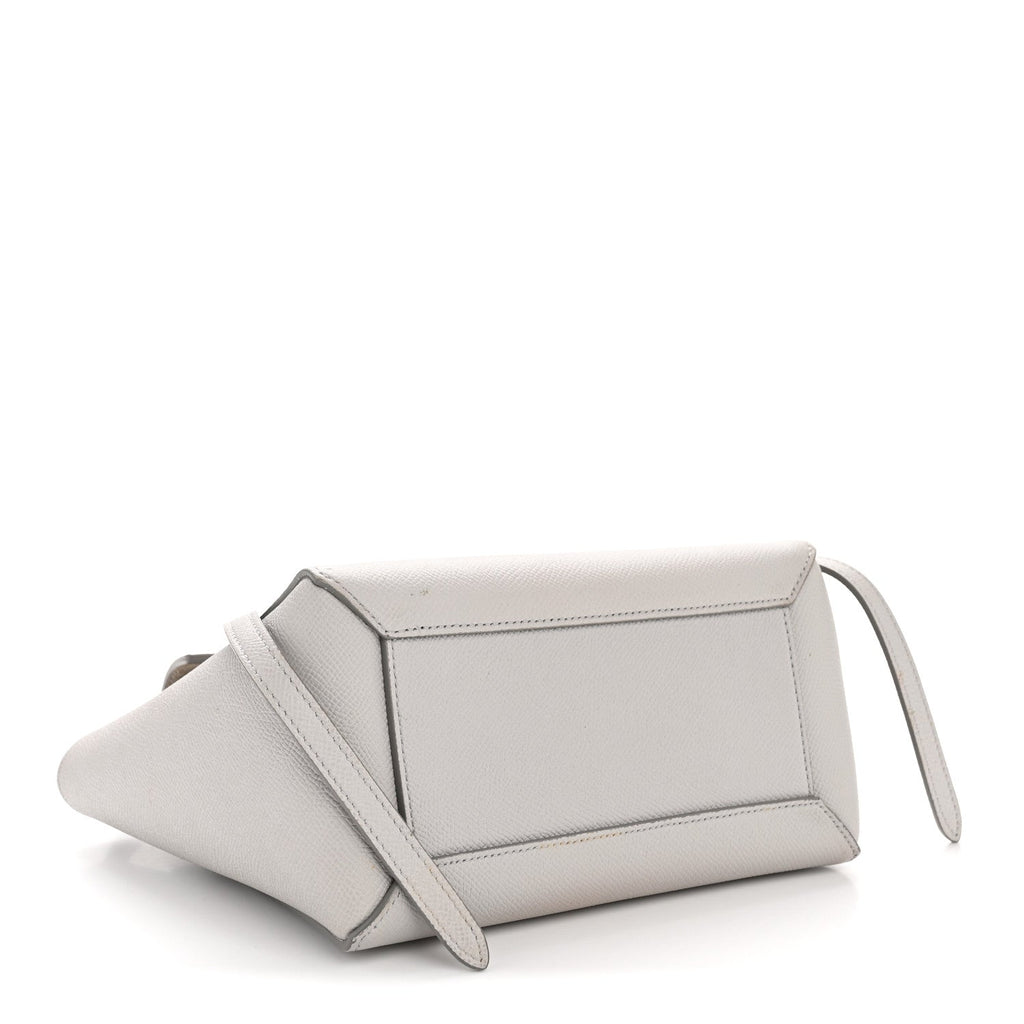 Grained Calfskin Nano Belt Bag Mineral