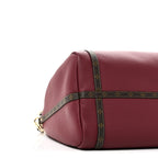 Calfskin Monogram Express MM Carmin Red