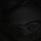 Coated Canvas Quilted Large Paris Biarritz Tote Black