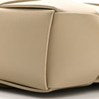 Lambskin Maxi Intrecciato Cassette Camera Bag Travertine