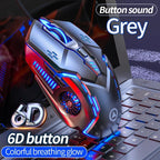 3200DPI G5 Mechanical E-Sports Wired Mouse For Computer Mouse Gamer Rechargeable Backlight Silent Office USB Mouse For Laptop