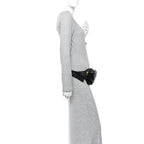 Grain De Poudre Monogram Belt Bag Black