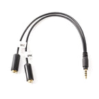 Movo TCB1 3.5mm TRS (Female) Microphone to TRRS (Male) Smartphone Adapter