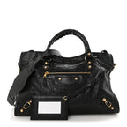 Agneau Giant 12 Gold Hardware City Black