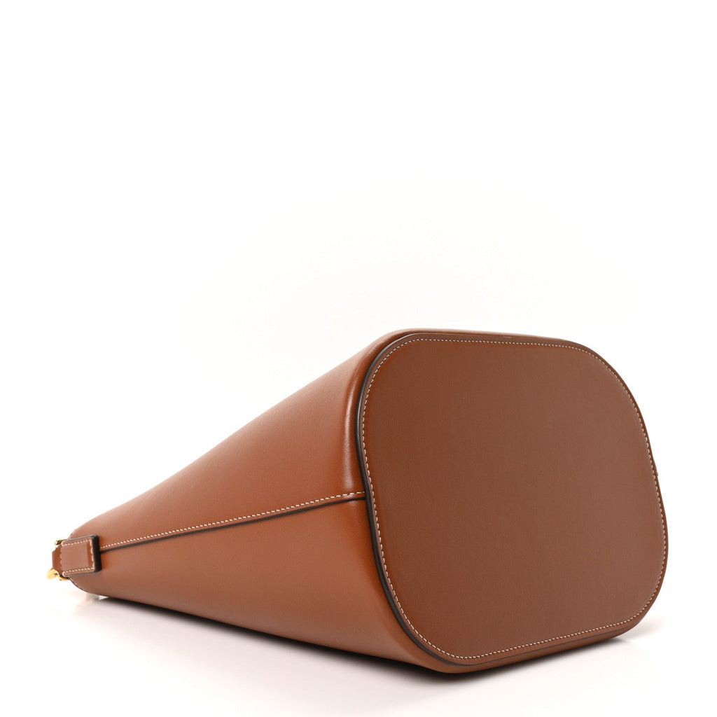 Smooth Calfskin Triomphe Medium Louise Bag Tan