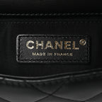 Lambskin Quilted Small My Precious Flap Black