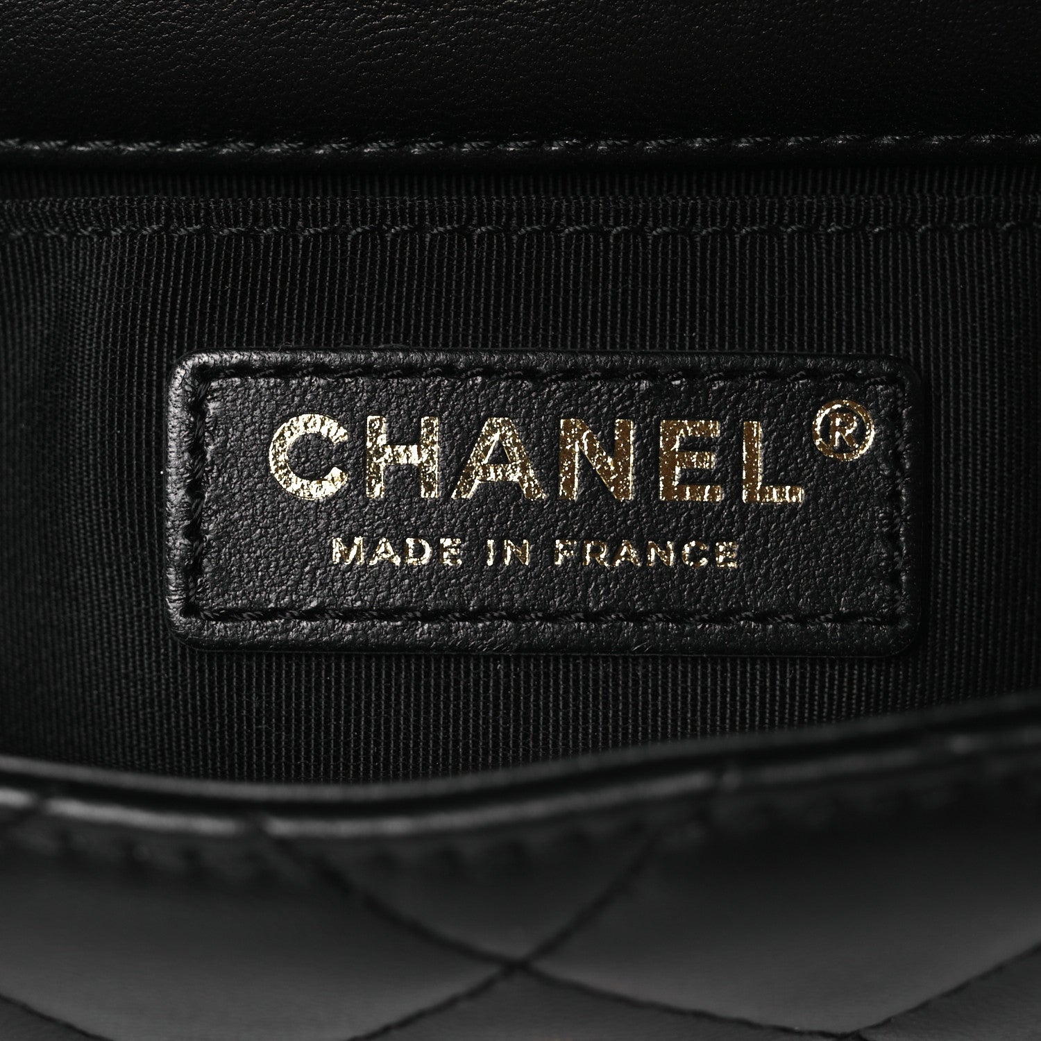 Lambskin Quilted Small My Precious Flap Black