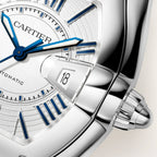 Roadster Large Model | 39mm, Stainless Steel, Silver Dial