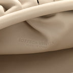 Smooth Butter Calf The Pouch Oversized Clutch Plaster