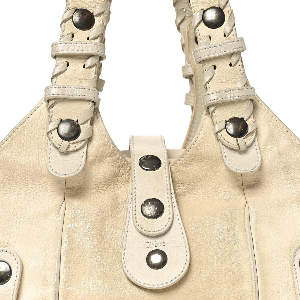Calfskin Silverado Shoulder Bag Ivory