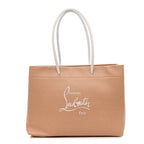Calfskin Kraftilou Logo Tote