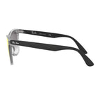 Ray-Ban Blaze Wayfarer Grey Red Mirror Sunglasses RB4440NF