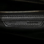 Velluto Calfskin Mini Tri-Color Luggage Vanilla