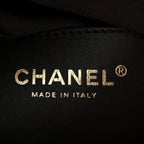 Suede Quilted Medium Chanel 25 Handbag Dark Brown