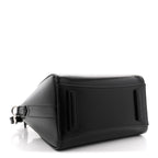 Shiny Lord Calfskin Mini Antigona Black