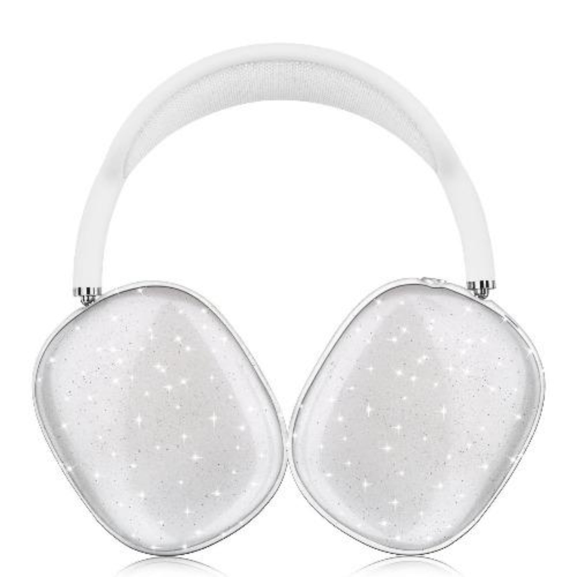 SAHARA - Hybrid Flex Case for Apple AirPods Max - Transparent Sparkle