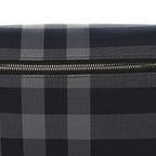House Check Sonny Bum Bag Navy Grey
