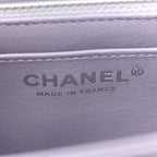 Aged Calfskin Chevron Quilted 2.55 Reissue Mini Flap Light Purple
