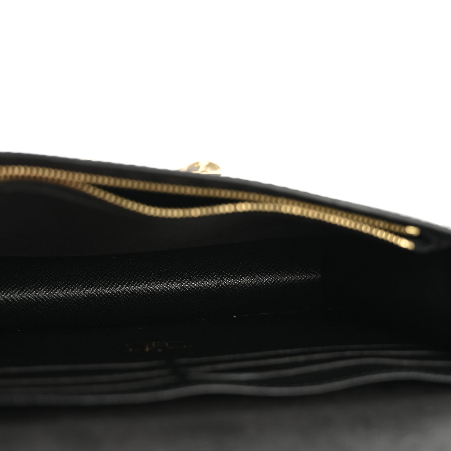 Epi Twist Belt Chain Wallet Black