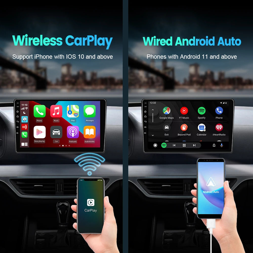Carlinkit USB Wireless CarPlay and Android Auto Dongle with AI Box and Mirrorlink for Android Car Radios