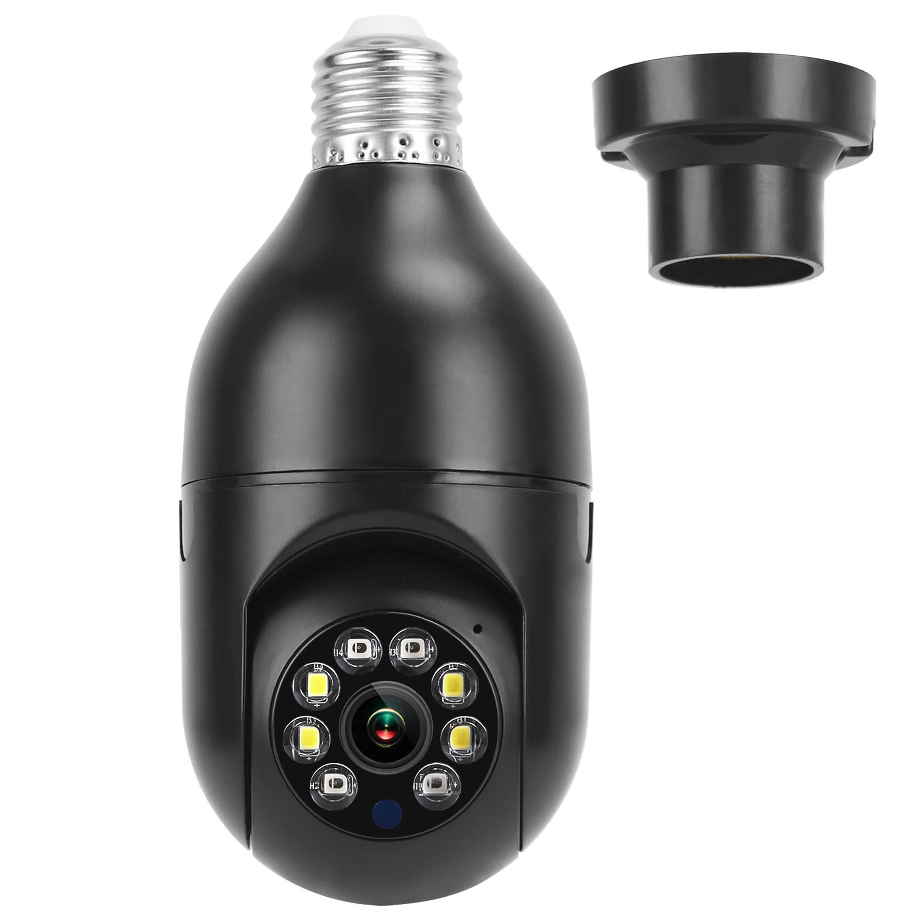 E27 WiFi Bulb Camera 1080P FHD IP Camera