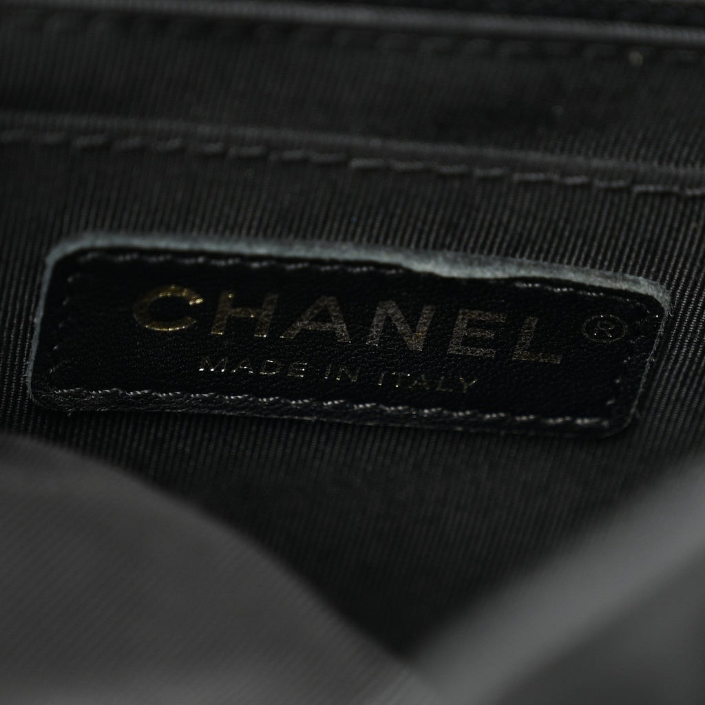 Calfskin Quilted Mini Urban Spirit Backpack Black