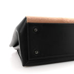 Pony Hair Calfskin Medium Edge Shoulder Bag Praline