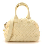 Nappa Intrecciato Mini Bauletto Camomile