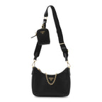 Saffiano Lux Re-Edition 2005 Shoulder Bag Black