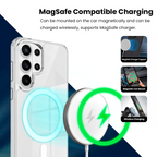 [DIS] Entronix Bundle Compatible with Galaxy S26 Ultra - [Magnetic] Clear Case & 2 Clear Screen Protectors