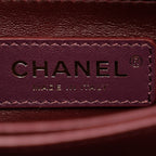 Caviar Quilted Mini Coco Handle Flap Black