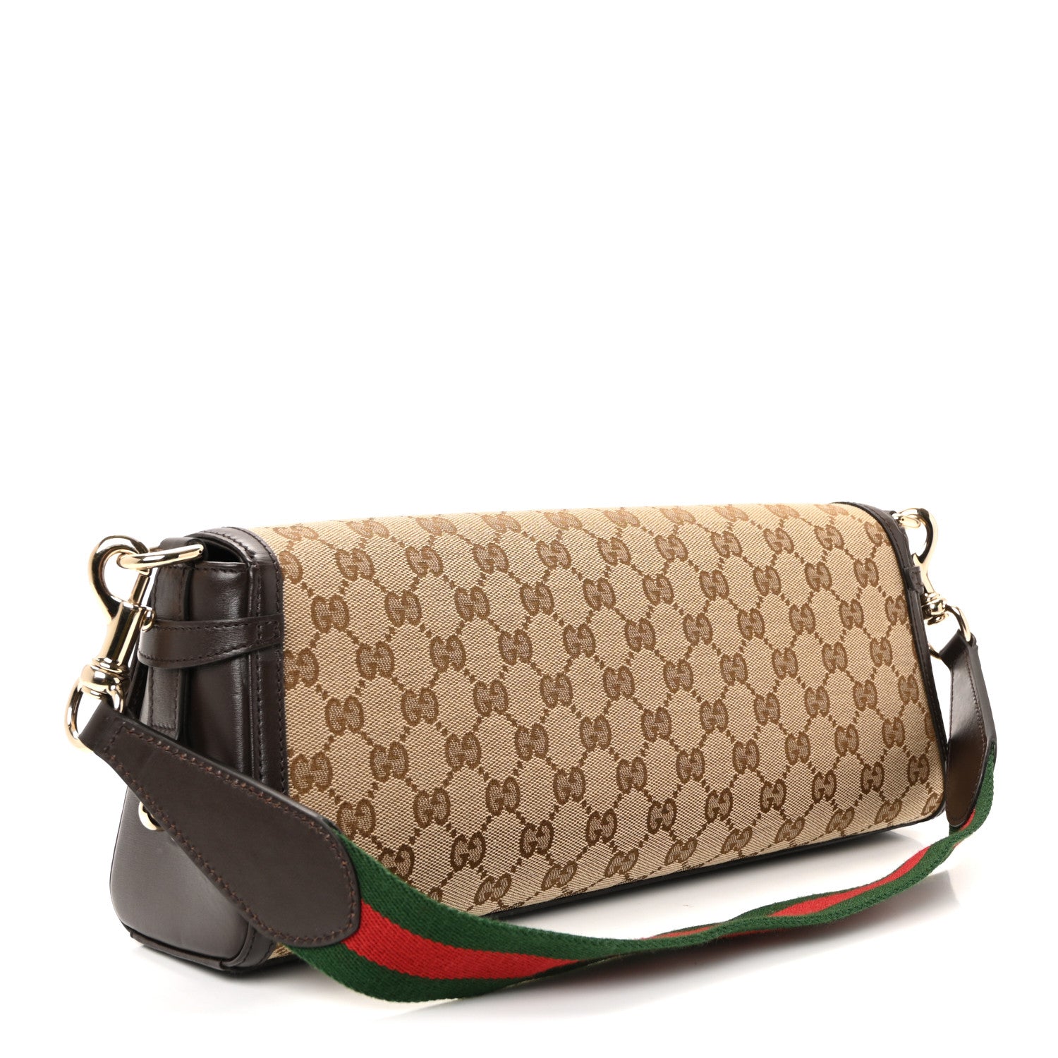 GG Monogram Medium Luce Shoulder Bag Beige Ebony