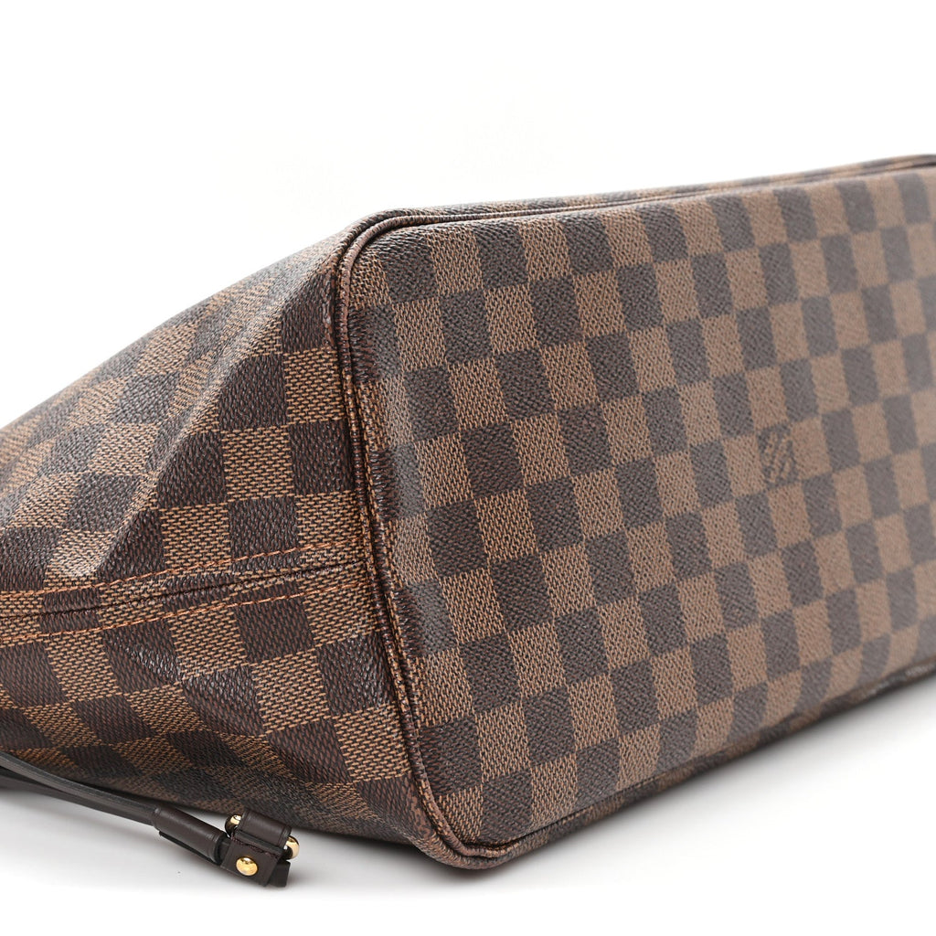 Damier Ebene Neo Neverfull MM Rose Ballerine