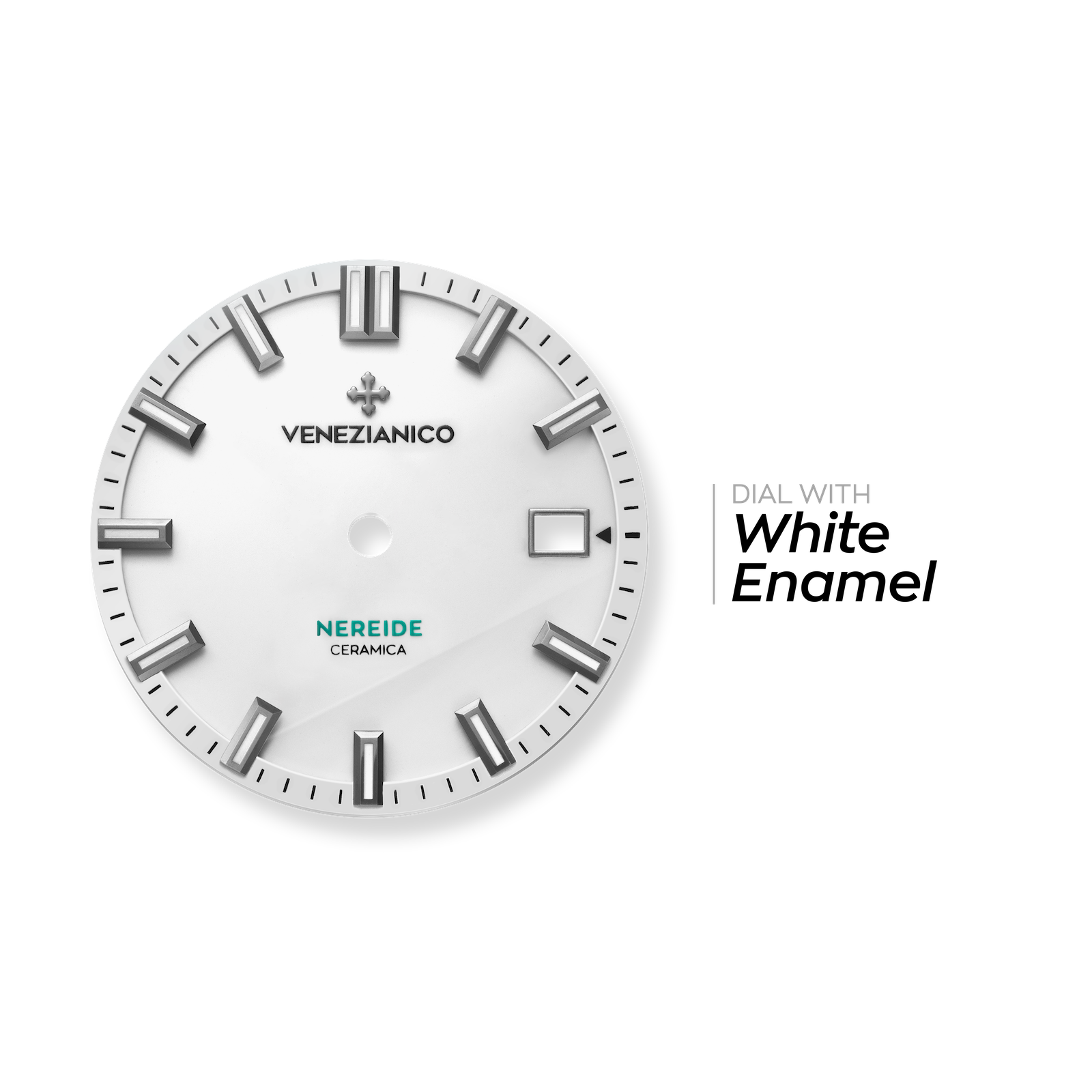 Venezianico Nereide Ceramica 42 Men’s Automatic White Diver Watch