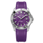 Venezianico Nereide Ametista Men’s Diver Automatic Amethyst Dial Watch