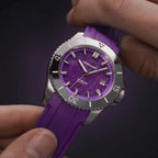 Venezianico Nereide Ametista Men’s Diver Automatic Amethyst Dial Watch