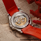 Venezianico Nereide Corallo Men’s Red Coral Automatic Watch