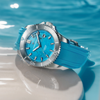 Venezianico Nereide Turchese Men's Blue Turquoise Automatic Diver Watch