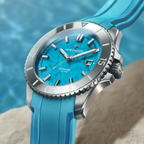Venezianico Nereide Turchese Men's Blue Turquoise Automatic Diver Watch