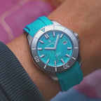 Venezianico Nereide Turchese Men's Blue Turquoise Automatic Diver Watch