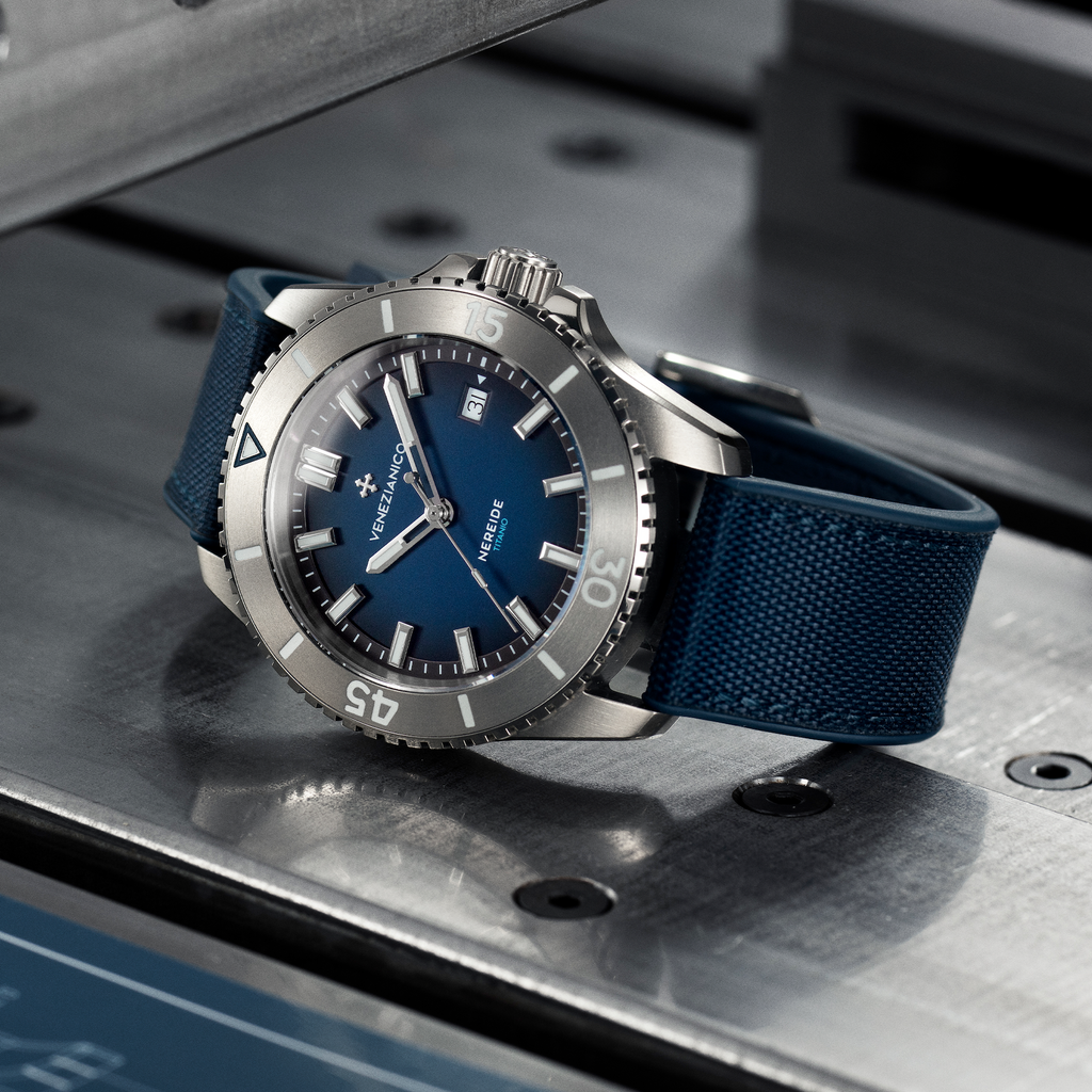 Venezianico Nereide Titanio Men’s Automatic Titanium Diver Watch