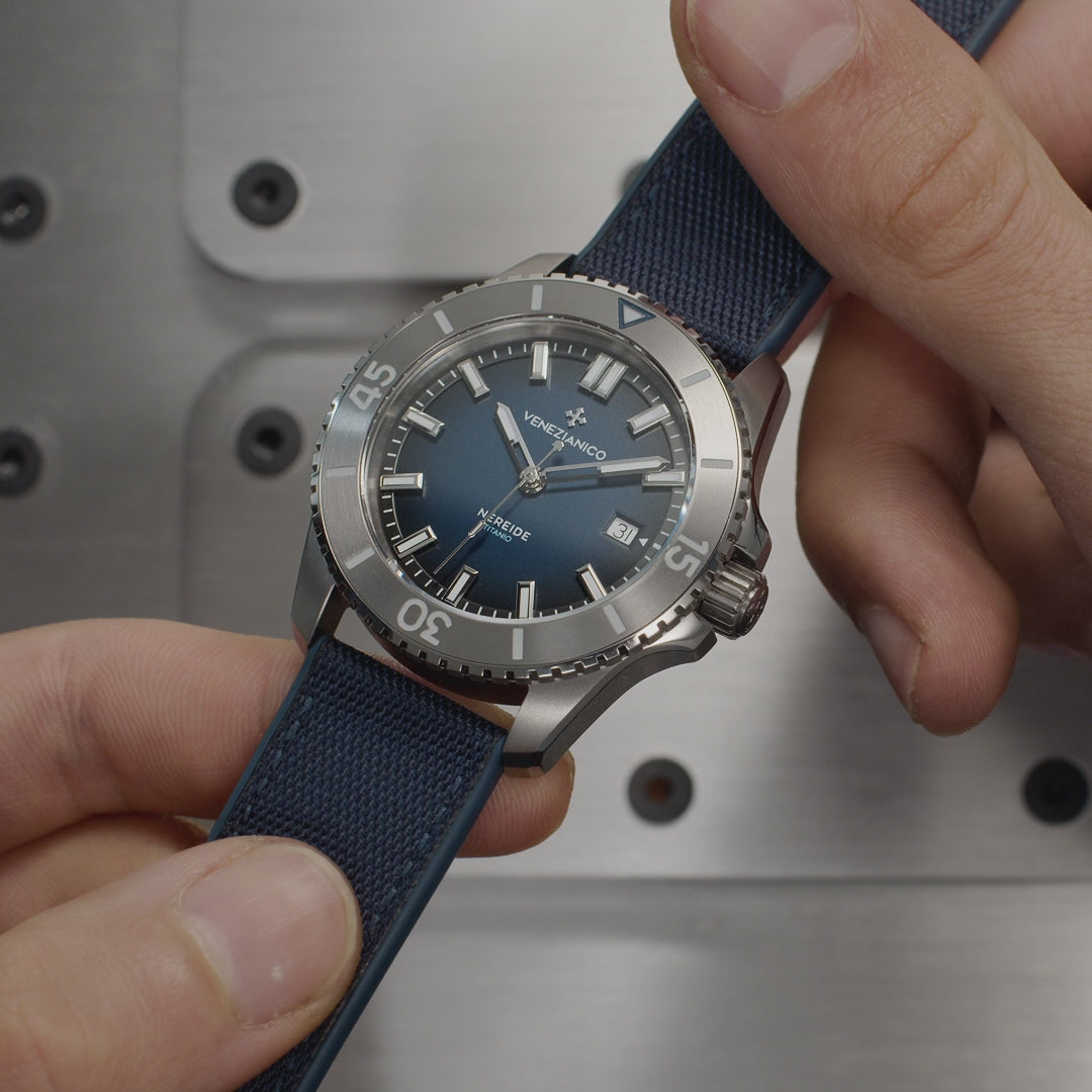 Venezianico Nereide Titanio Men’s Automatic Titanium Diver Watch