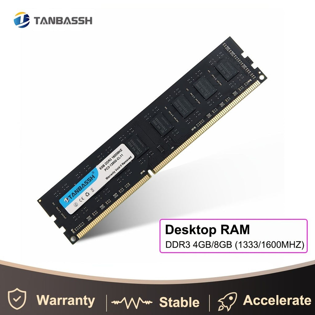 DDR3  8GB  1600MHz Desktop Memory Ram