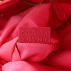 Tessuto Nylon Saffiano Tote Papaya Ibisco