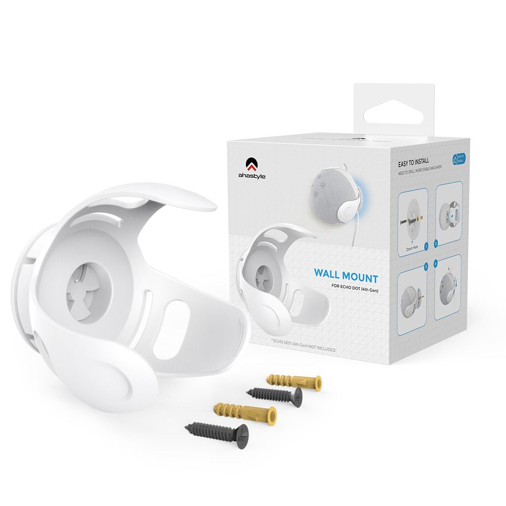 Echo Dot 4 speaker bracket Echo dot 5 wall storage bracket ABS plastic Echo 4 and 5 generation bottom