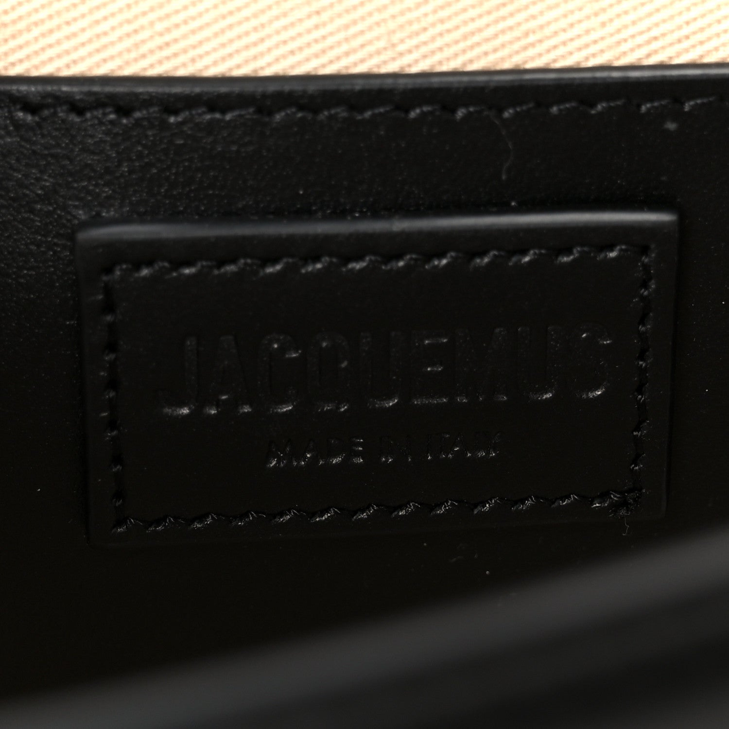 Smooth Calfskin Le Grand Bambino Long Black