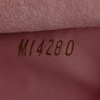 Monogram 2020 Christmas Animation Big Wheel Double Zip Pochette Rose Ballerine