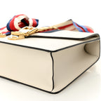 Calfskin Small Sylvie Shoulder Bag Off White