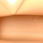 Calfskin Medium The Point Triangle Bag Almond